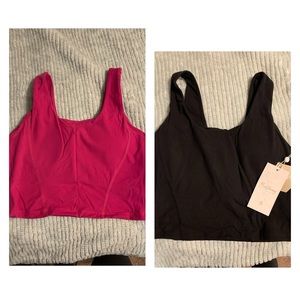 2 buffbunny crop tops